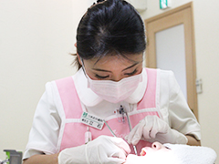 【STEP1】歯周検査（プロービング）